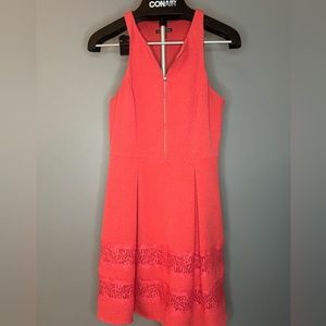 Coral Razorback Express Dress with pockets